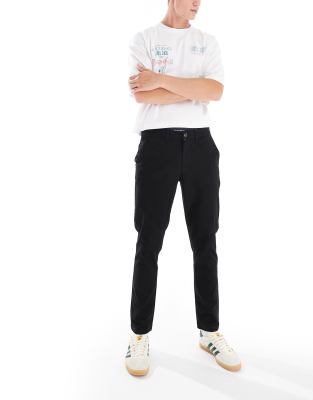 Jack & Jones Jack & Jones Intelligence chinos in slim fit black