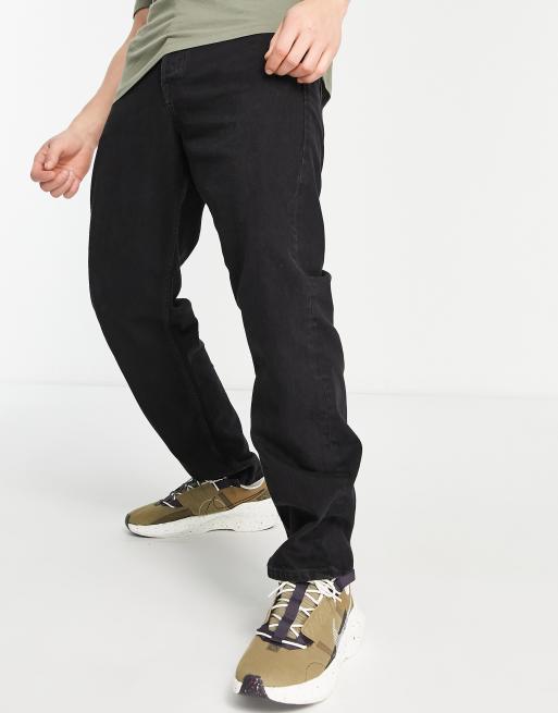 Jack & Jones Intelligence Chris loose fit jeans in vintage black