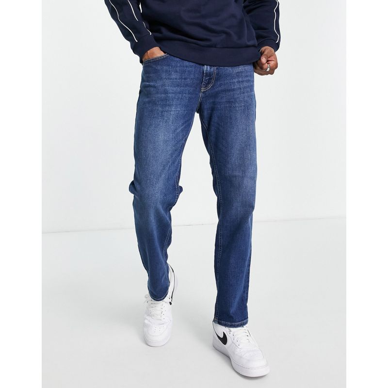 Jeans lavaggio chiaro Jeans Jack & Jones Intelligence - Clark - Jeans lavaggio blu medio regular fit
