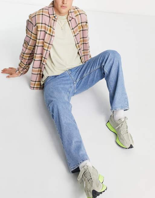 Jack & Jones Intelligence - Cliff - Skaterjeans in stonewash blauw