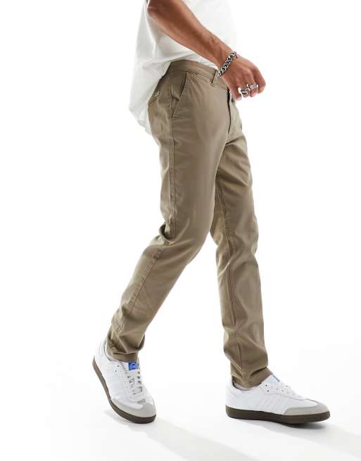 Jack & Jones Intelligence - Confezione da 2 paia di chino beige e blu navy , 2 di 5