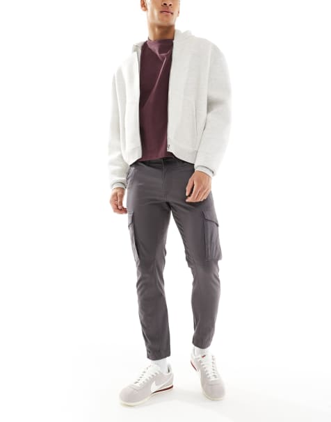 Grey Cargo Pants For Men ASOS