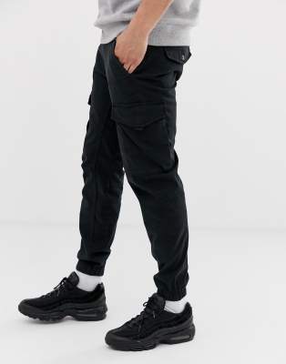 jack and jones black cargo pants