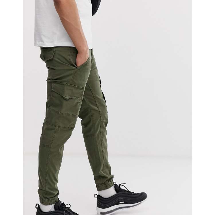 Green cargo hot sale trousers mens