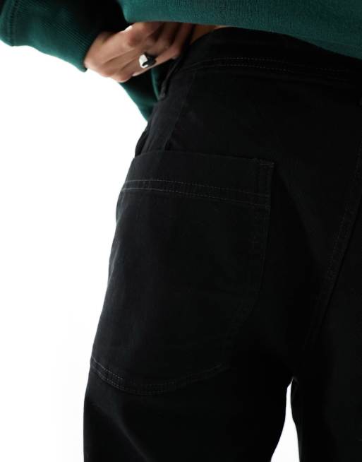 Jack & Jones Intelligence – Czarne szerokie chinosy, 4 z 5