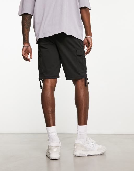 Mens cargo 2024 shorts with drawstring