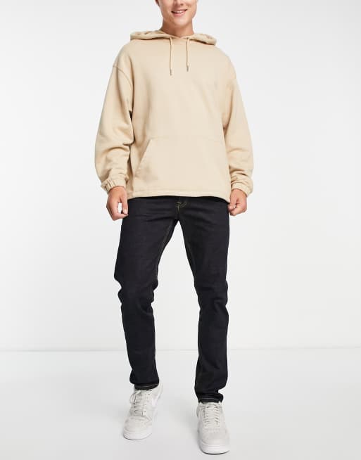 Jack & Jones Intelligence – Glenn – Ciemnoniebieskie dopasowane jeansy