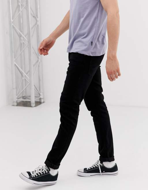 Jack & Jones Intelligence - Glenn - Jean slim coupe fuselée - Noir, 2 de 4