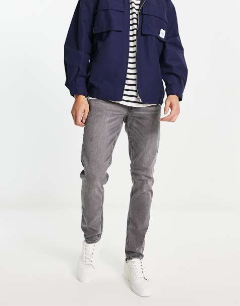 Jack & Jones Intelligence - Glenn - Jeans slim lavaggio grigio - view 1