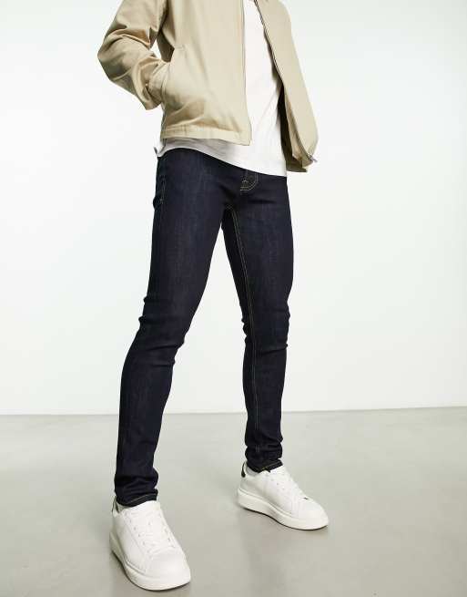 Jack & Jones Intelligence – Glenn – Jeansy o dopasowanym kroju w kolorze indygo