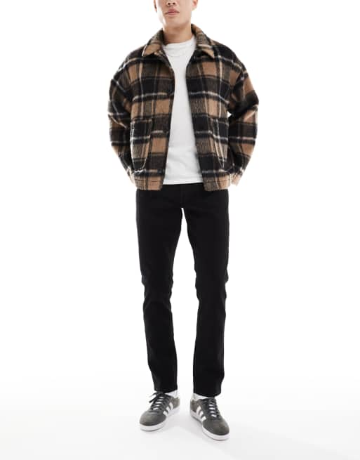 Jack & Jones Intelligence – Glenn – Schmale Karottenjeans in Schwarz, 2 von 5