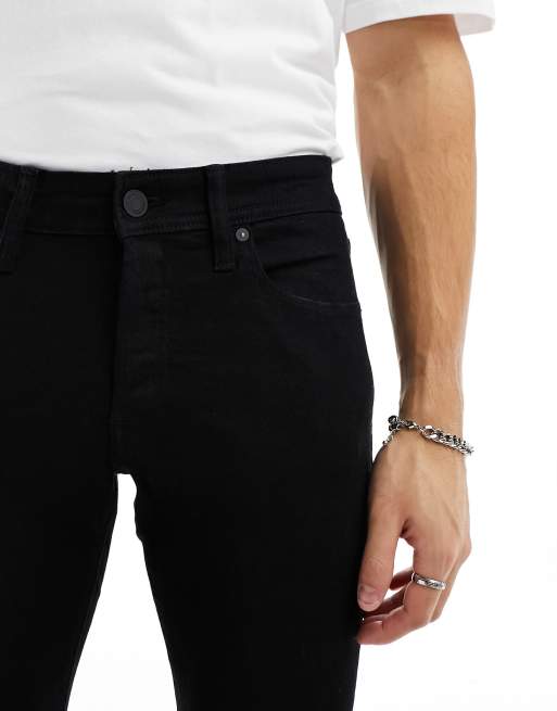 Jack & Jones - Intelligence - GLENN - Slim-fit jeans in zwart, 2 van 5