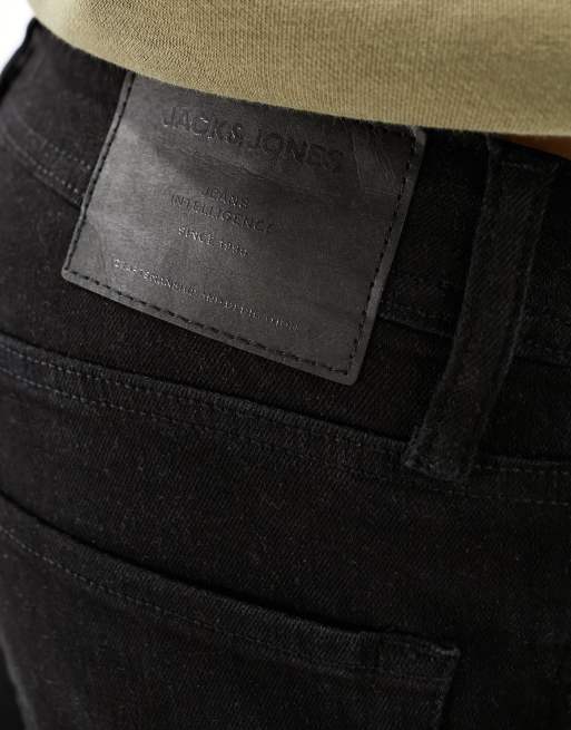 Jack & Jones - Intelligence - GLENN - Slim-fit jeans in zwart, 4 van 5