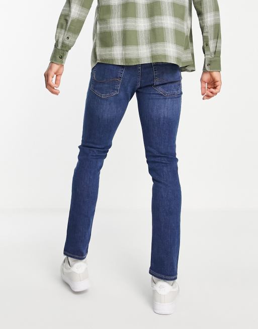 Jack & Jones Intelligence Glenn slim tapered fit jeans in light blue, 2 of 4