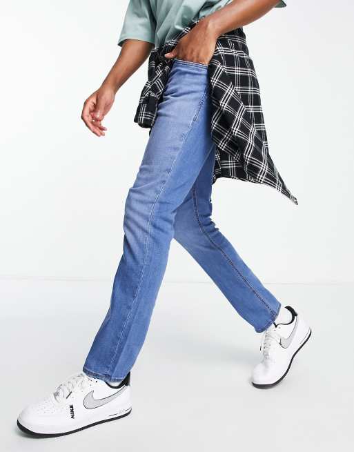 Jack & Glenn slim tapered fit jeans in light blue ASOS