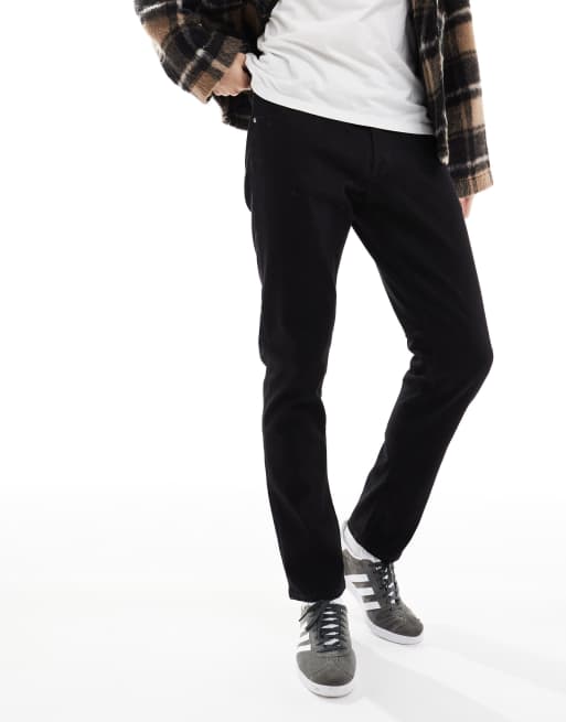 Jack & Jones Intelligence - Glenn - Smaltoelopende jeans in zwart