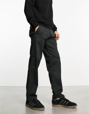 Jack & Jones Intelligence Kane loose fit chino in black