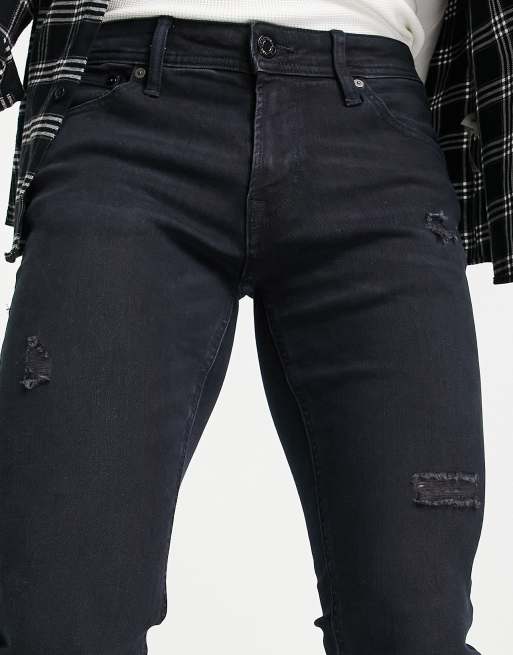 Jeans uomo strappati on sale neri