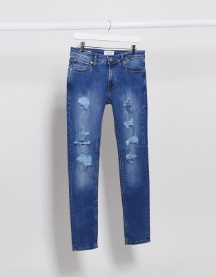 jack jones liam skinny jeans