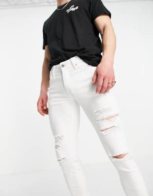 jack jones white jeans