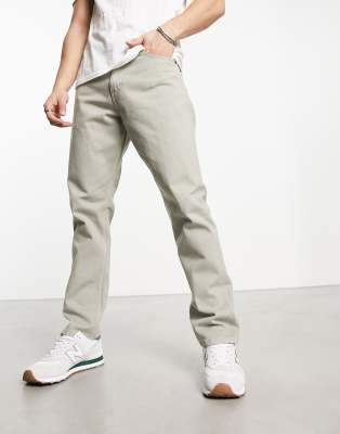 Slim Fit Twill Cargo Trousers