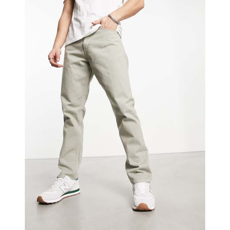 Gray store twill pants