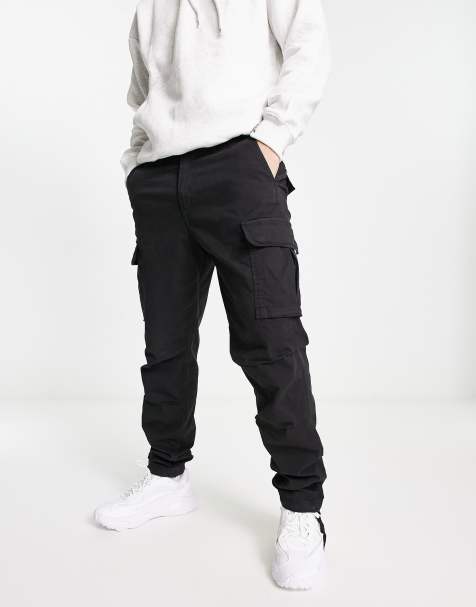 Black cargo pants