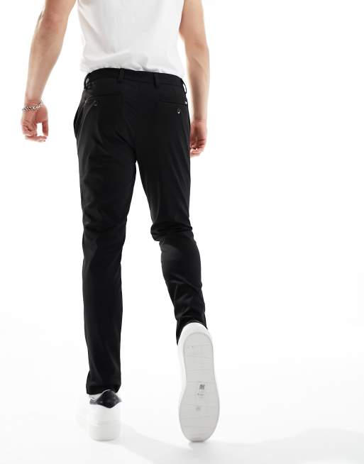 Jack & Jones Intelligence - Marco - Pantaloni slim eleganti neri, 3 di 5