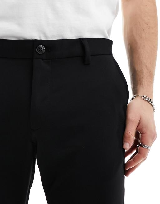 Jack & Jones Intelligence - Marco - Slim-fit nette broek in zwart, 4 van 5