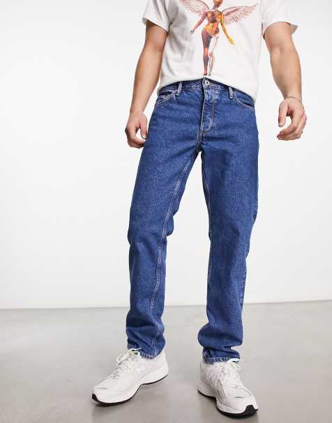 Jack & Jones Intelligence – Mike – Tapered Fit Jeans in mittlerer Waschung - view 1