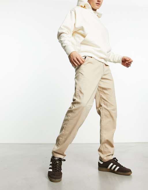 Jack & Jones Intelligence ollie regular fit chino in beige | ASOS