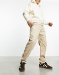 [Jack & Jones] Jack & Jones Intelligence Ollie regular fit chinos in beige-Neutral W29 L34 Oxford tan