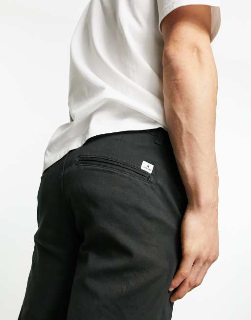Jack & Jones Intelligence Ollie regular fit chinos in black, 3 of 4