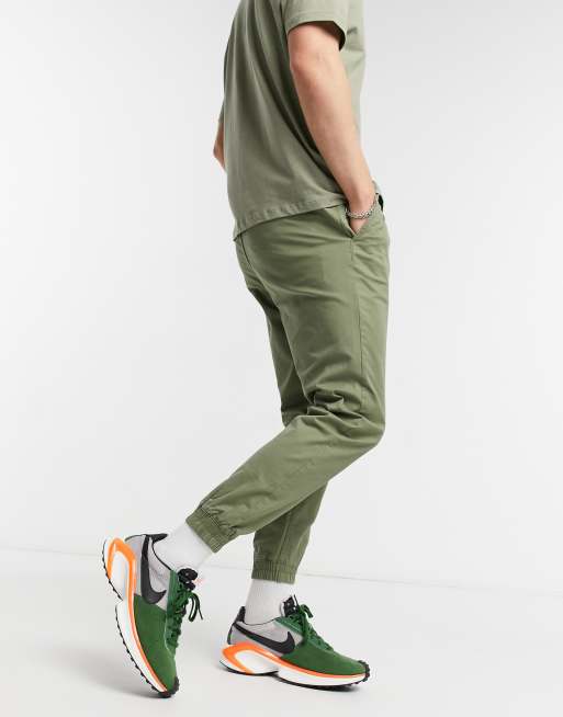 Jack Jones Intelligence Pantalon resserr aux chevilles Kaki