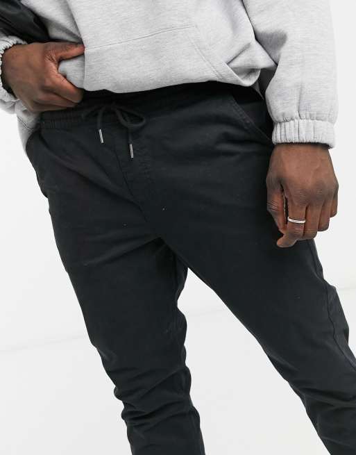 Jack & Jones Intelligence - Pantalon resserré aux chevilles - Noir, 3 de 4