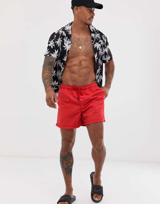 Jack & Jones - Intelligence - Pantaloncini da bagno con fodera a contrasto, 4 di 4