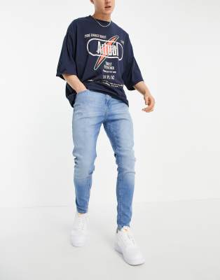 jack and jones light blue jeans
