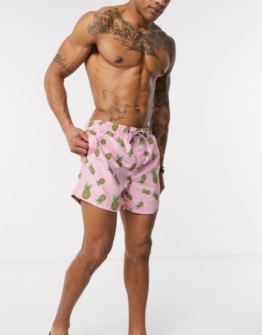 Pineapple Pink Swim Shorts - 3