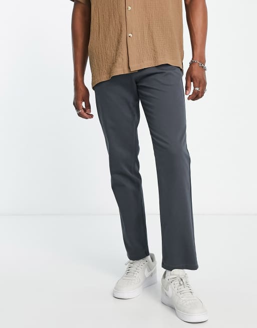 Jack & Jones Intelligence regular fit chinos in grey
