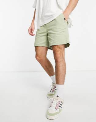 Jack & Jones Intelligence drawstring chino short in pastel green  - ASOS Price Checker