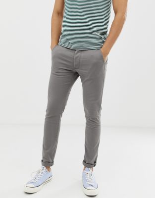 jack and jones grey chinos