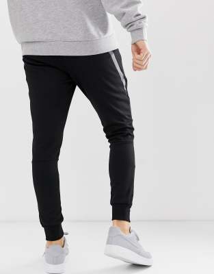 jack and jones black joggers