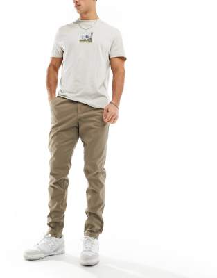 Jack & Jones intelligence kane loose fit chino in beige