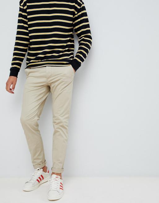Jack & jones intelligence slim fit chino in stretch cotton 2025