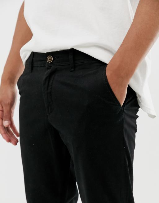 Jack & Jones - Intelligence - Slim-fit chino in zwart, 3 van 4