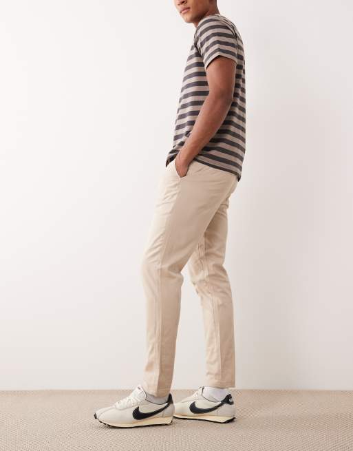 Jack & Jones Intelligence - Slim fit chinobroek in beige , 3 van 5