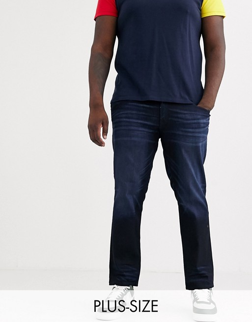 Jack & Jones Intelligence slim fit jeans in dark blue