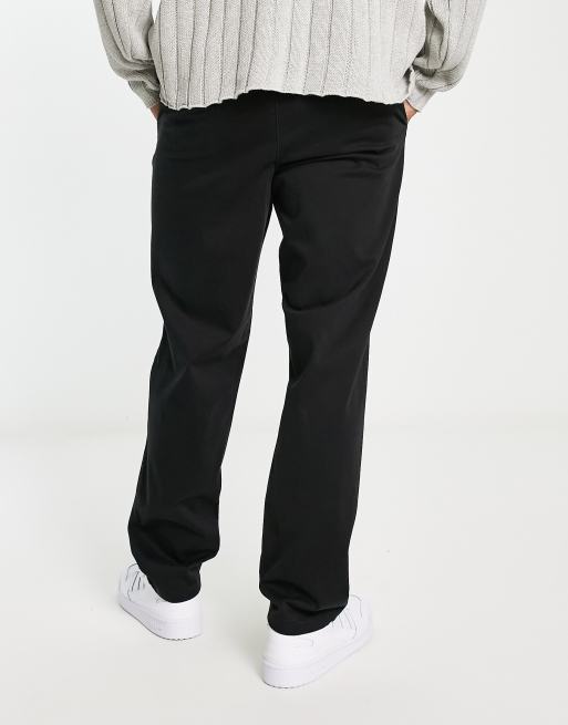 Jack & Jones - Intelligence - Sorte chinos med løs pasform  , 4 af 4