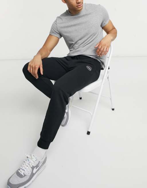 Jack & Jones Intelligence - Sorte smalle joggingbukser, 4 af 4