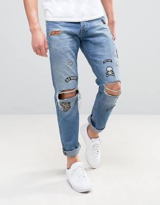 jack and jones straight leg jeans